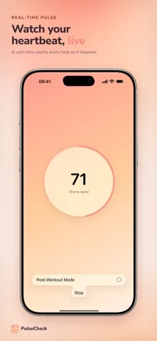 PulseCheck: App Store screenshot 2