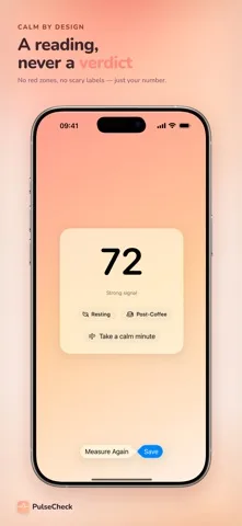PulseCheck: App Store screenshot 3