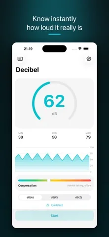 dB Decibel: App Store screenshot 2