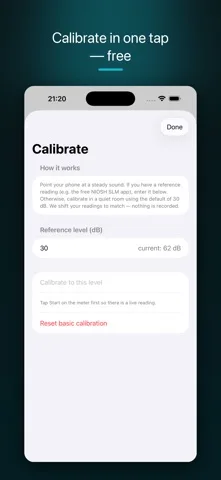 dB Decibel: App Store screenshot 3
