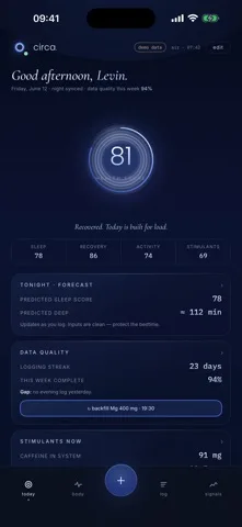 Circa: App Store screenshot 1