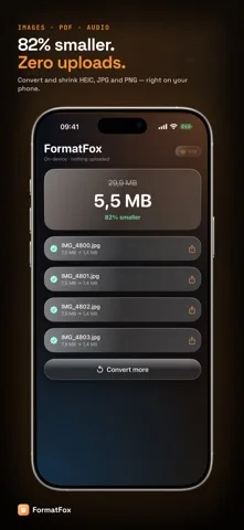 FormatFox: App Store screenshot 1