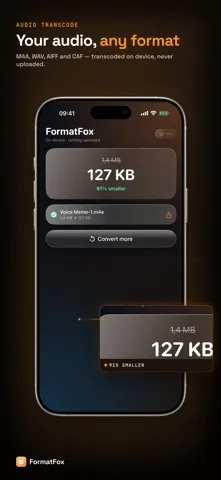 FormatFox: App Store screenshot 2